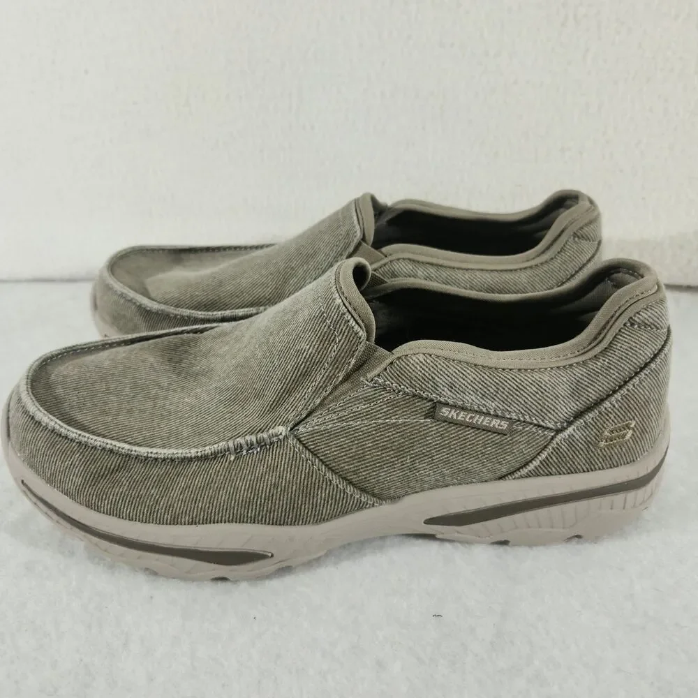 Skechers Creston Moseco Men’s Casual Slip-On Shoes Sneakers Size 8.5  Gray